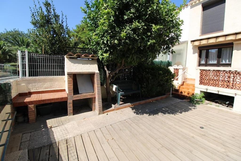 Grande Maison 3 Chambres - Jardin, Terrasse Et Parking - Bord De Mer Torreilles Zewnętrze zdjęcie